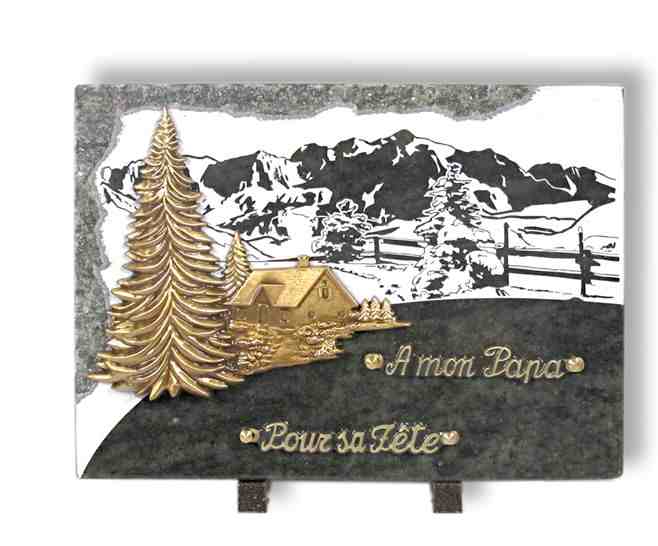 plaque funéraire standard 35x25cm